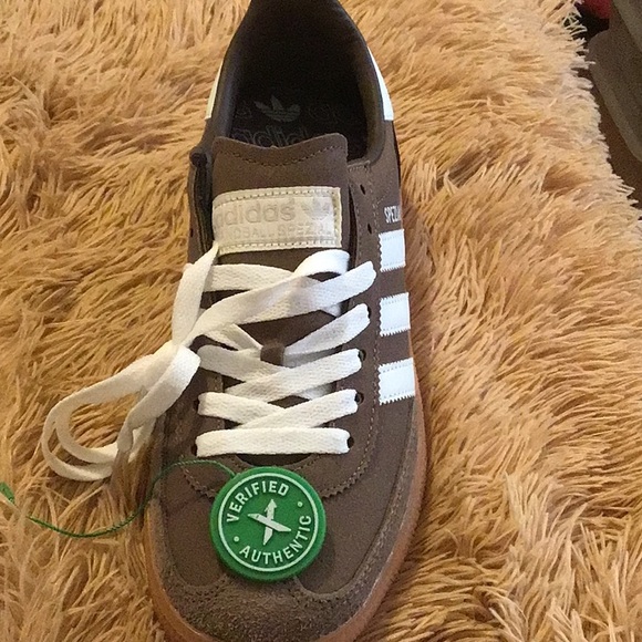 Adidas Spezial Brown Sneakers with White Accents - Picture 2 of 7